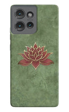Lotus Grace Moto Edge 50 Hard Case Back Cover by Casekaro