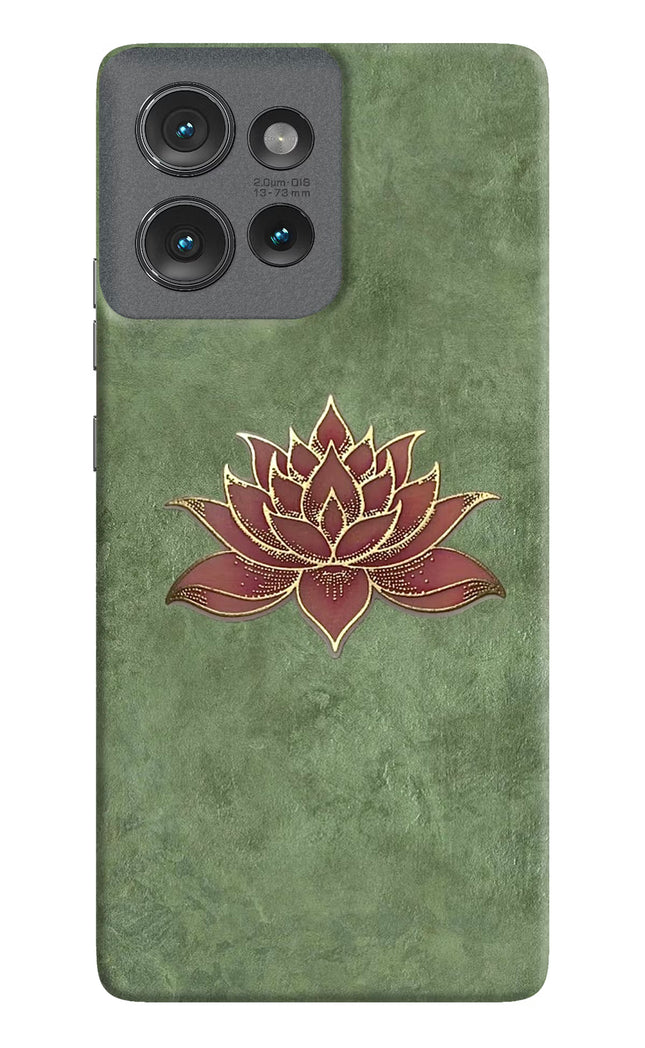 Lotus Grace Moto Edge 50 Hard Case Back Cover by Casekaro