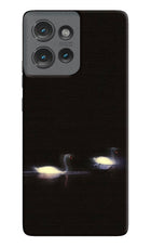 Silent Swans Moto Edge 50 Hard Case Back Cover by Casekaro