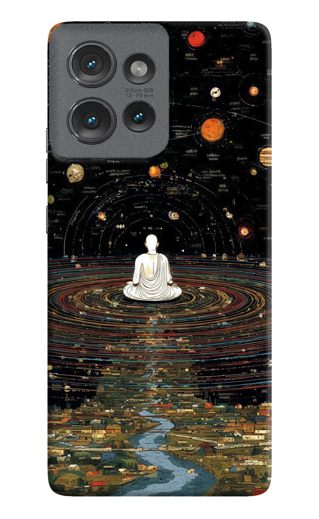 Space Monk Moto Edge 50 Hard Case Back Cover by Casekaro
