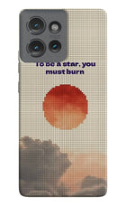 Pixel Sun Moto Edge 50 Hard Case Back Cover by Casekaro