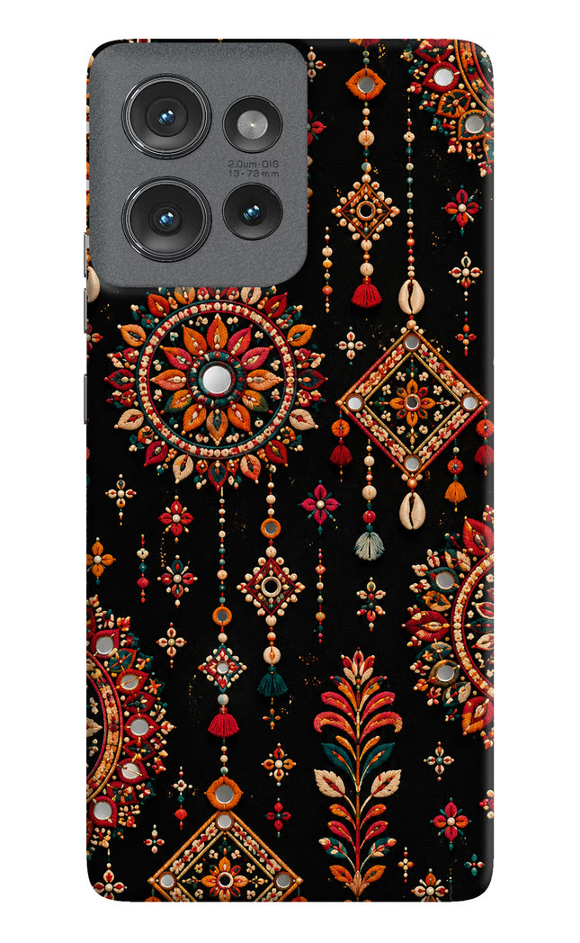 Boho Noir Moto Edge 50 Hard Case Back Cover by Casekaro