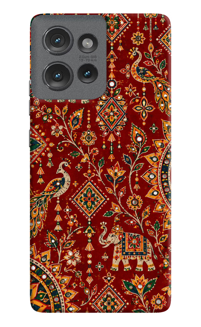 Laal Riwaaz Moto Edge 50 Hard Case Back Cover by Casekaro