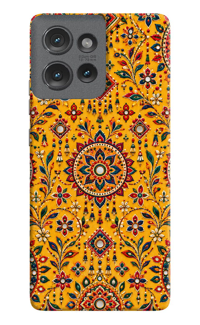 Sunlit Aura Moto Edge 50 Hard Case Back Cover by Casekaro