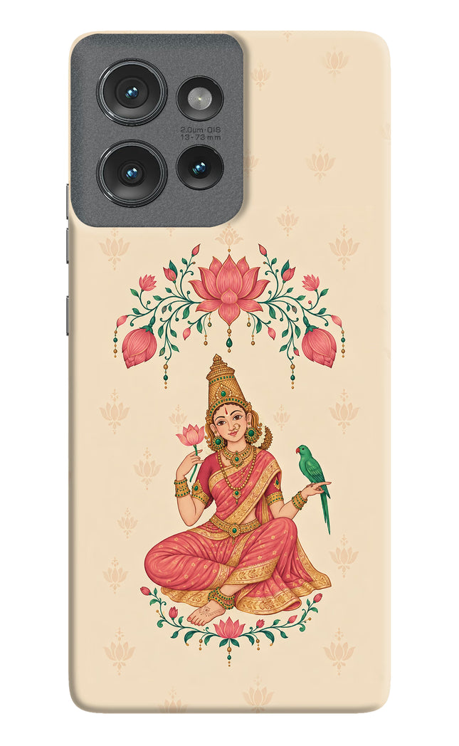 Goddess Lakshmi Moto Edge 50 Hard Case Back Cover by Casekaro