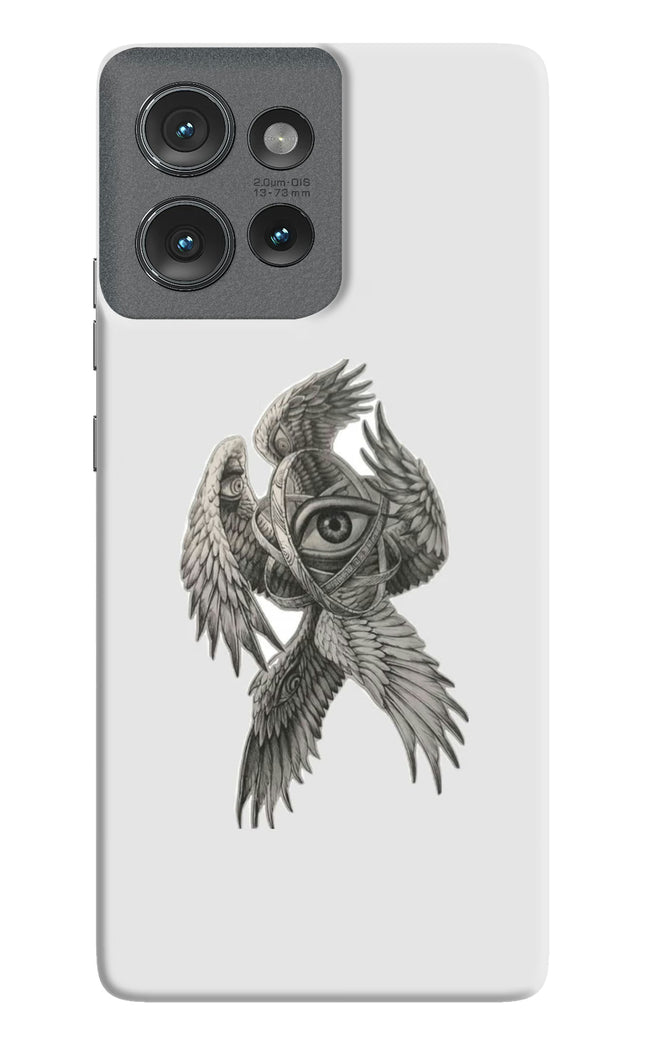 Accurate Angel Moto Edge 50 Hard Case Back Cover by Casekaro