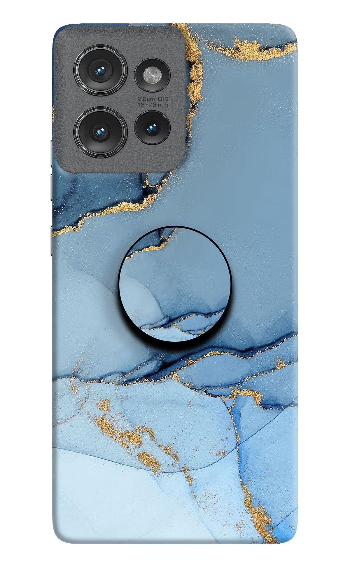 Blue Marble Moto Edge 50 Pop Case by Casekaro