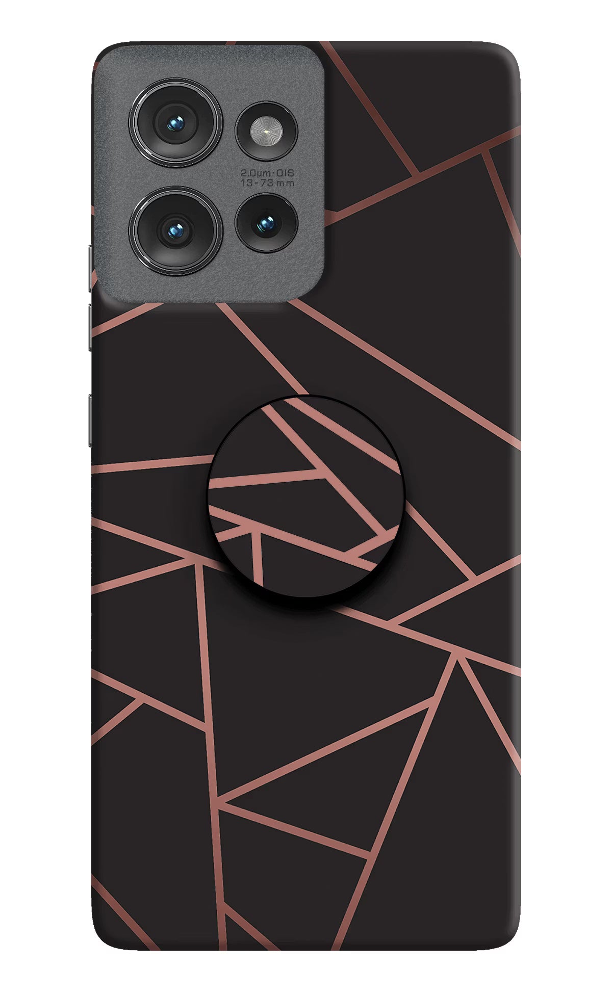 Geometric Pattern Moto Edge 50 Pop Case by Casekaro