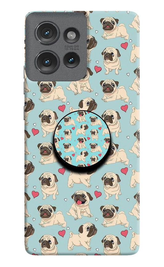 Pug Dog Moto Edge 50 Pop Case by Casekaro