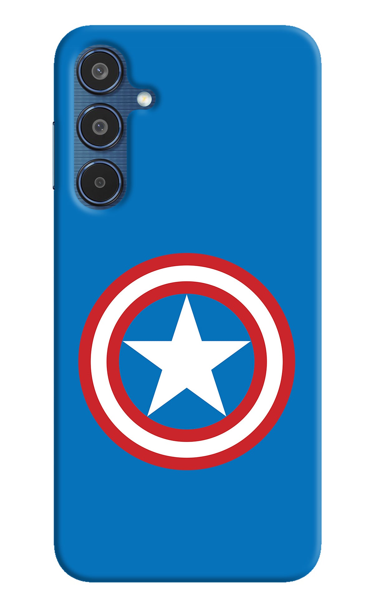 Captain America Logo Samsung M35 5G Back Cover