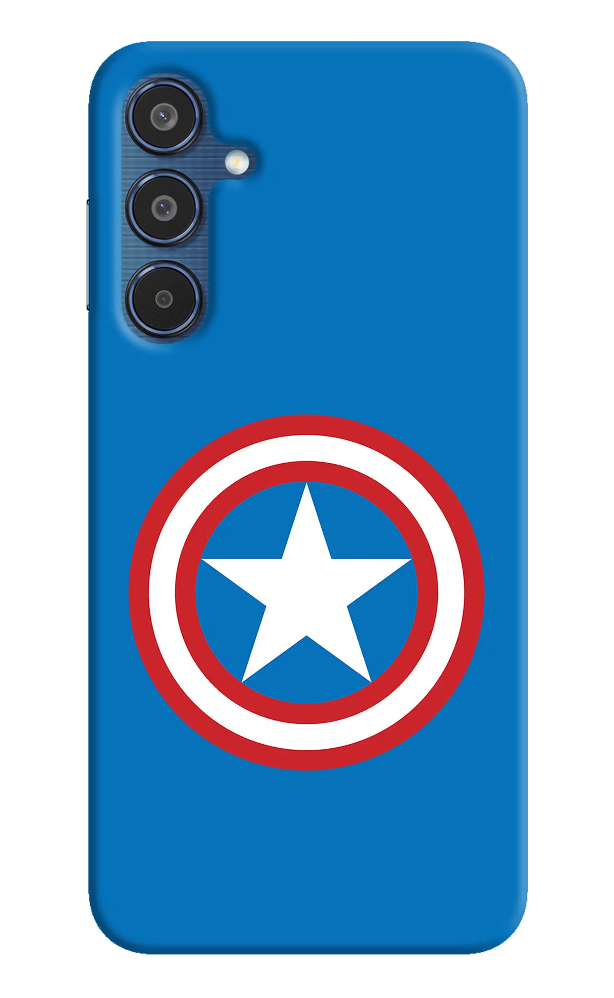 Captain America Logo Samsung M35 5G Hard Case Back Cover by Casekaro