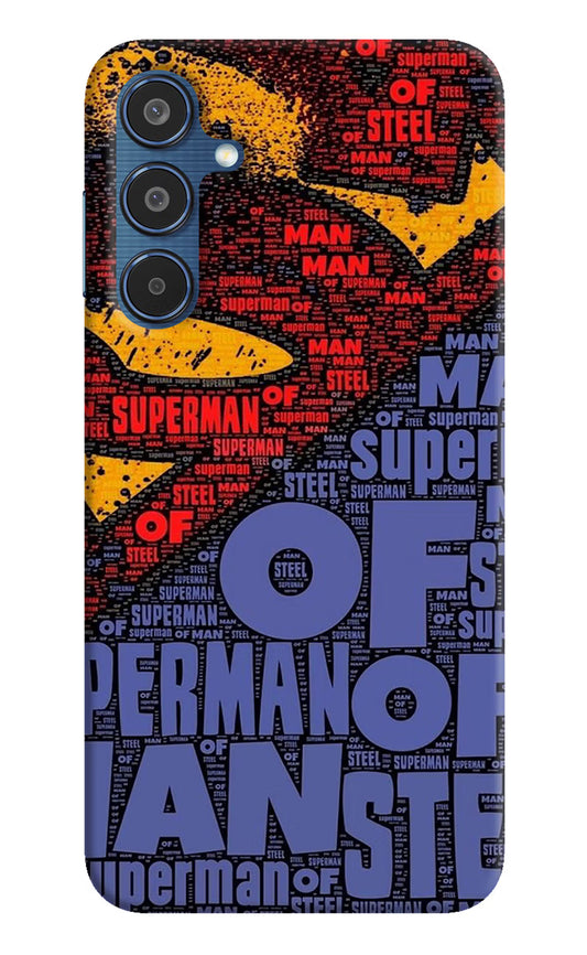 Superman Samsung M35 5G Hard Case Back Cover by Casekaro