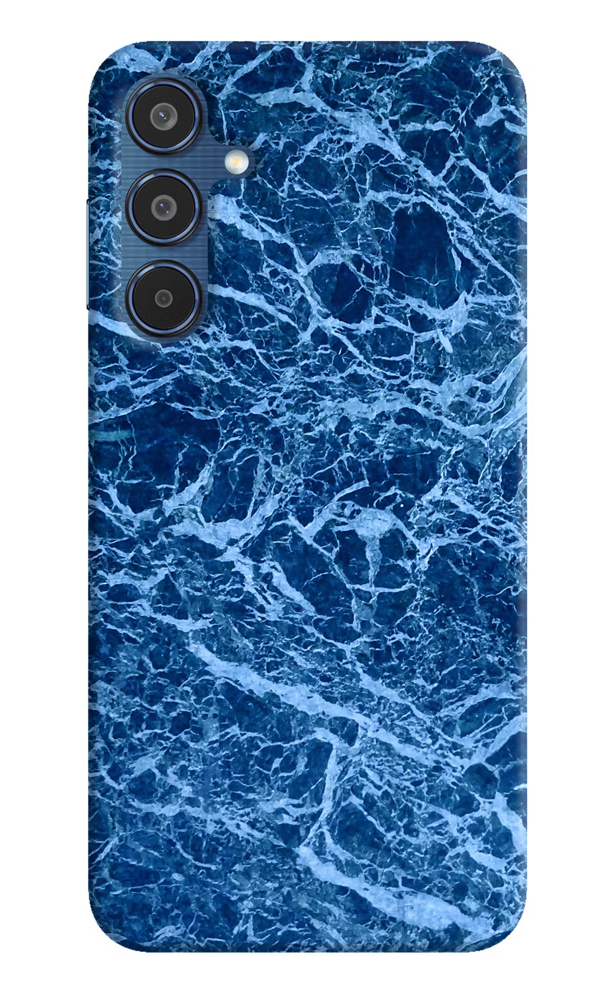 Blue Marble Samsung M35 5G Hard Case Back Cover by Casekaro