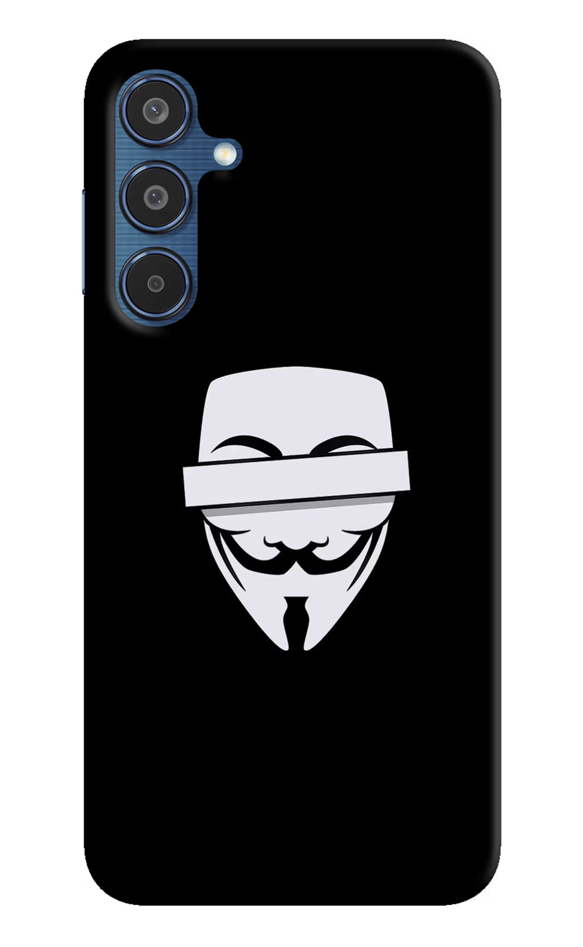 Anonymous Face Samsung M35 5G Hard Case Back Cover by Casekaro