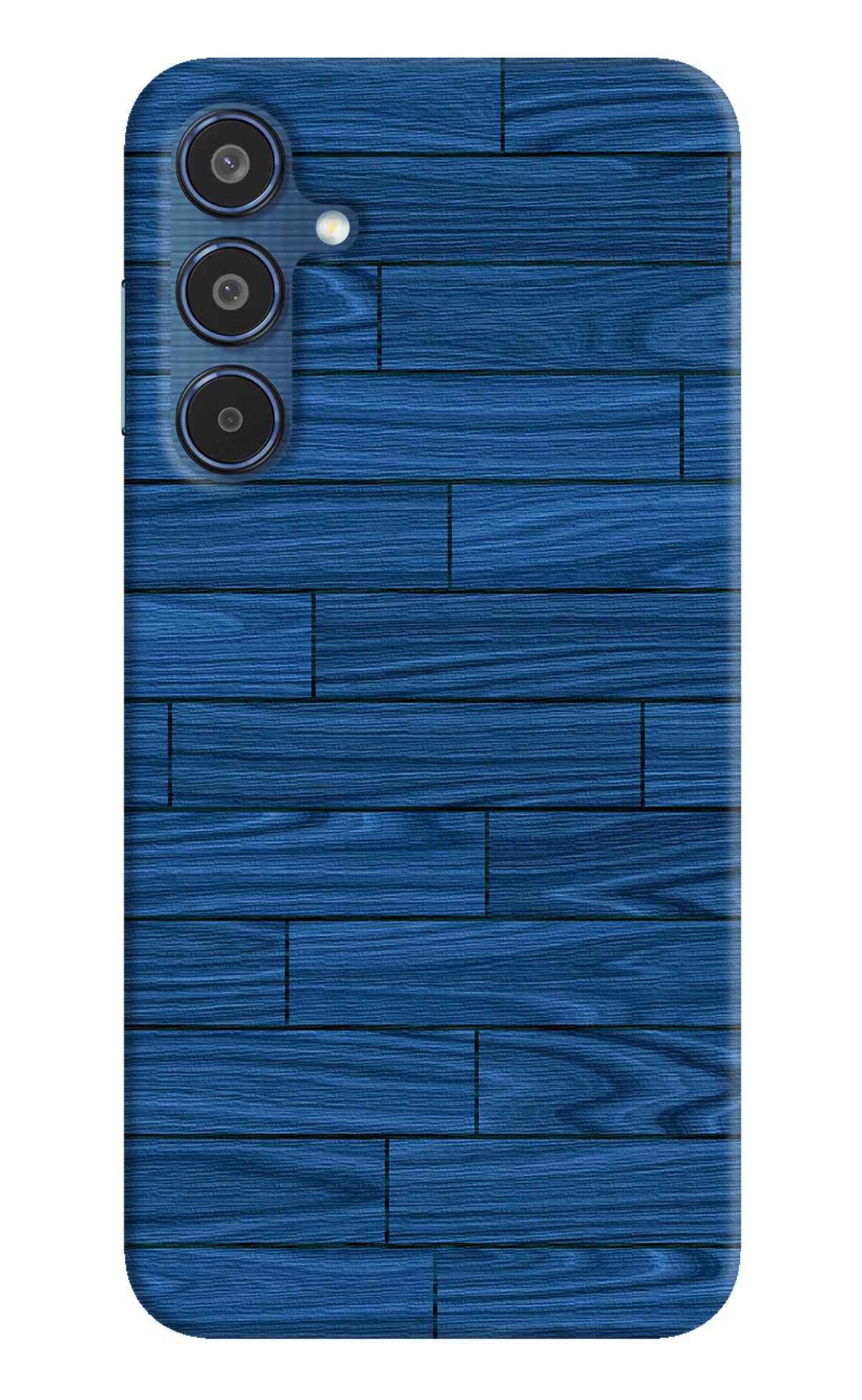 Wooden Texture Samsung M35 5G Hard Case Back Cover by Casekaro