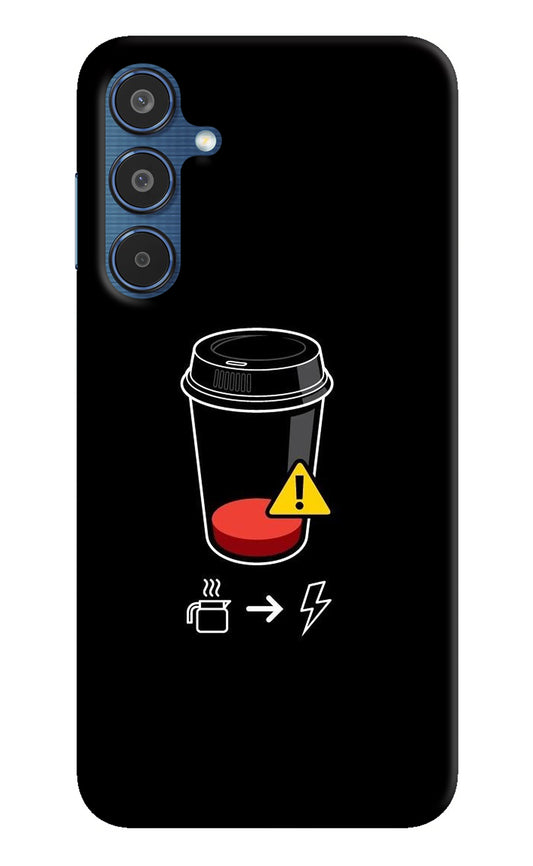 Coffee Samsung M35 5G Back Cover