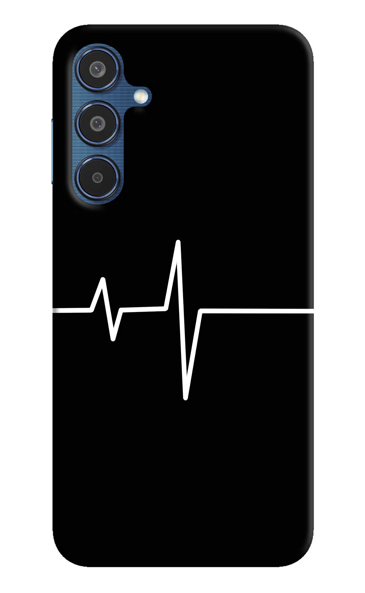 Heart Beats Samsung M35 5G Hard Case Back Cover by Casekaro