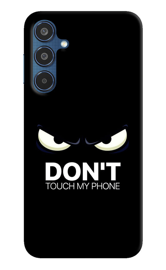 Don'T Touch My Phone Samsung M35 5G Back Cover