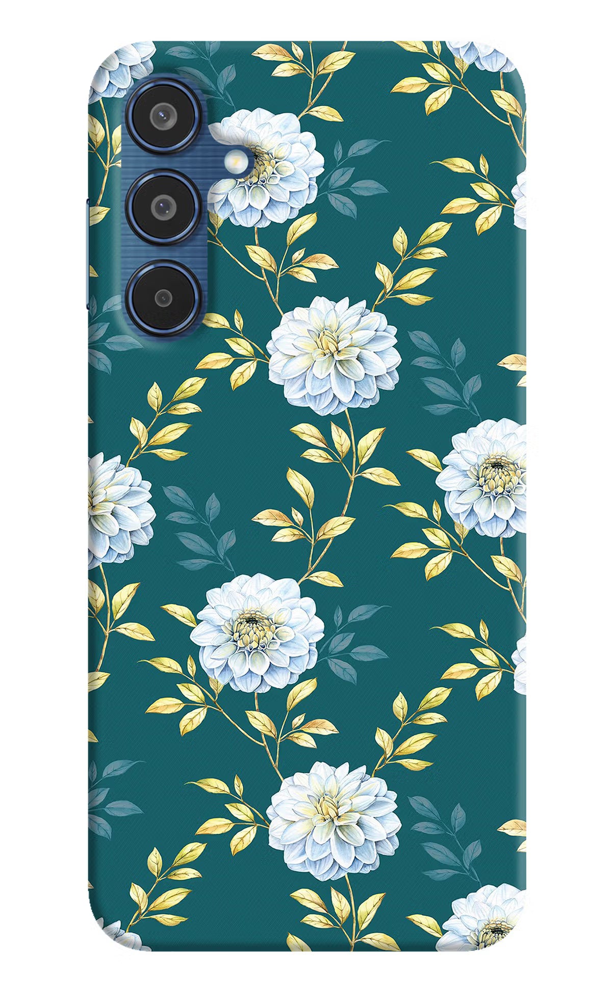 Flowers Samsung M35 5G Hard Case Back Cover by Casekaro