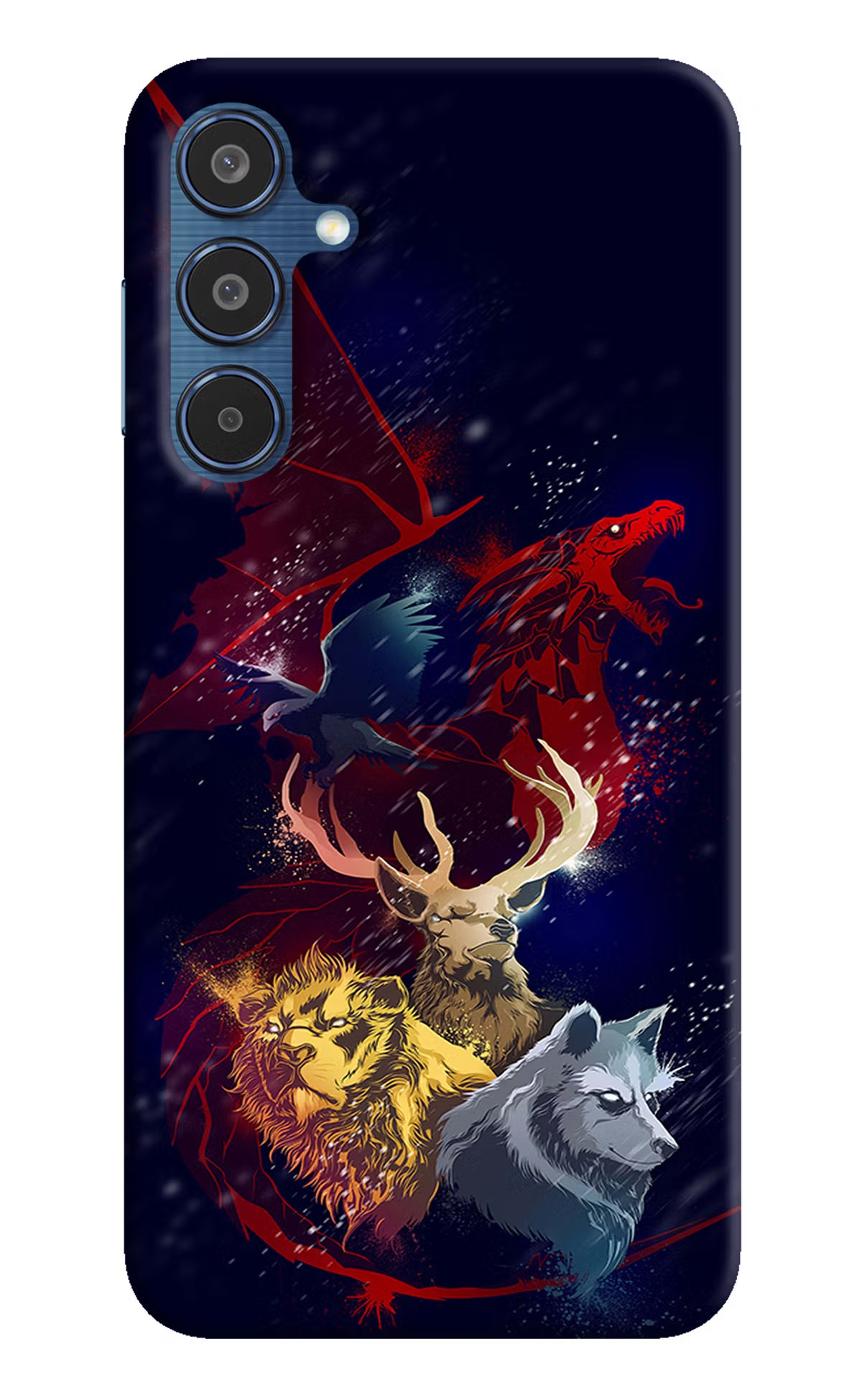 Game Of Thrones Samsung M35 5G Hard Case Back Cover by Casekaro