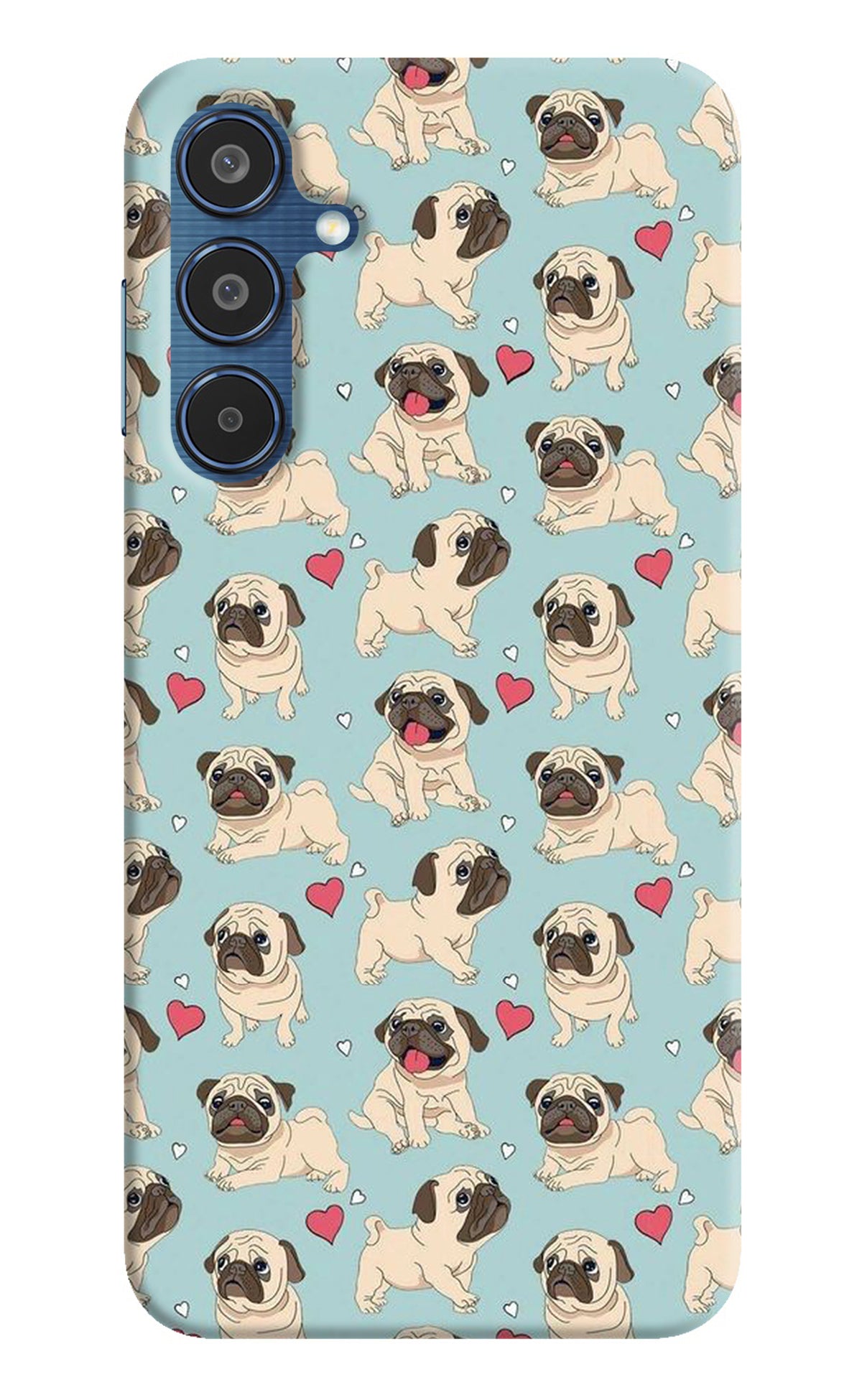 Pug Dog Samsung M35 5G Back Cover