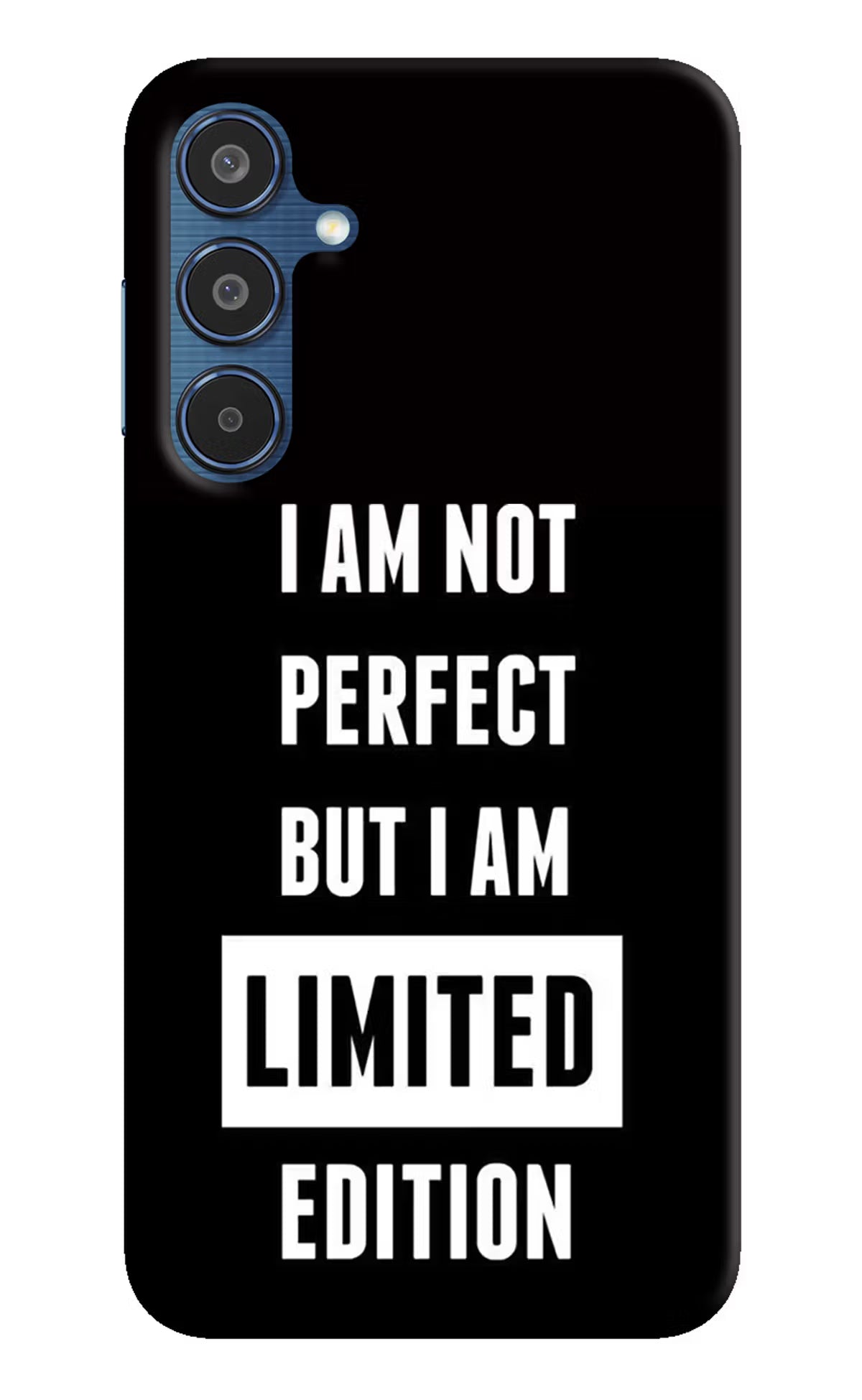I Am Not Perfect But I Am Limited Edition Samsung M35 5G Hard Case Back Cover by Casekaro