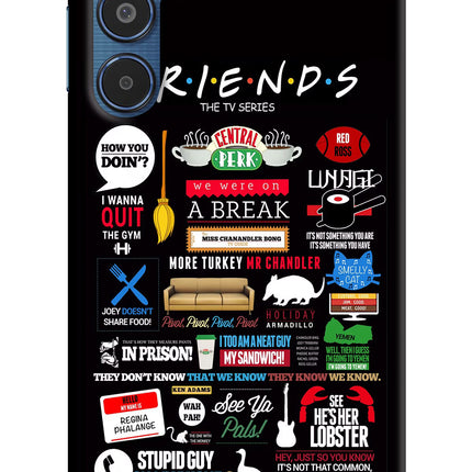 FRIENDS Samsung M35 5G Hard Case Back Cover by Casekaro
