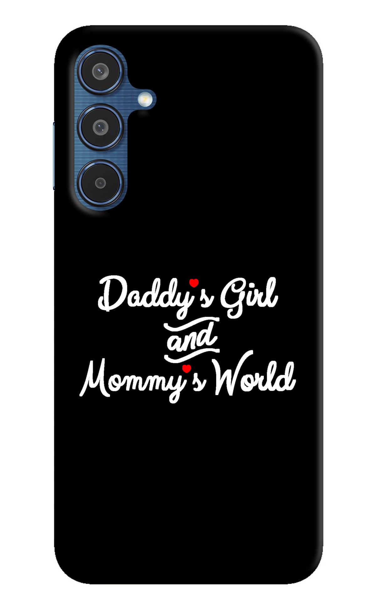 Daddy's Girl and Mommy's World Samsung M35 5G Back Cover