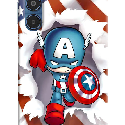 Captain America Samsung M35 5G Hard Case Back Cover by Casekaro