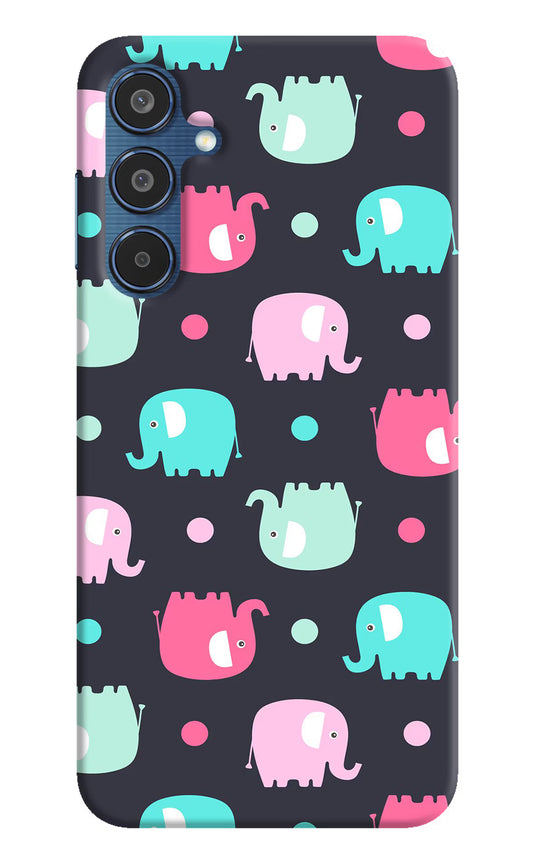 Elephants Samsung M35 5G Hard Case Back Cover by Casekaro
