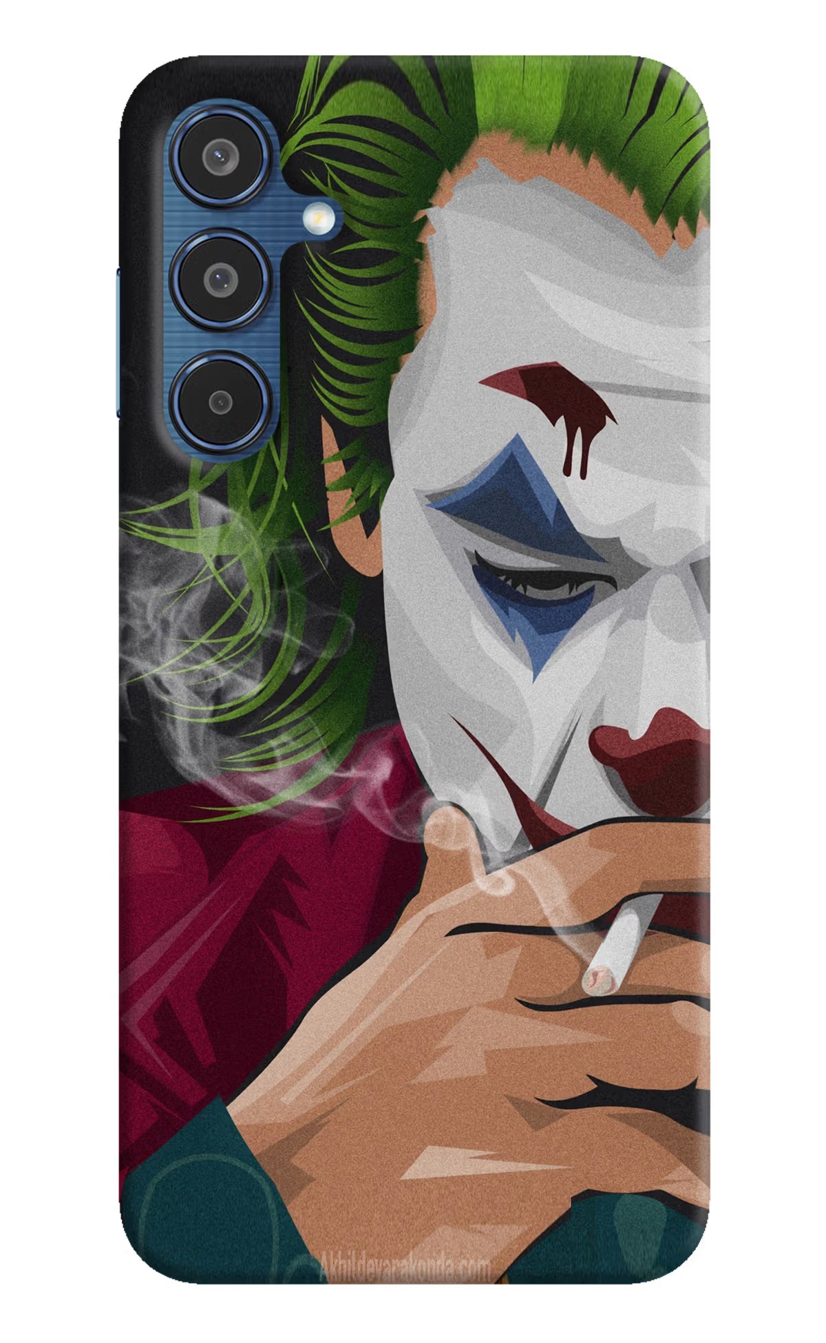 Joker Smoking Samsung M35 5G Hard Case Back Cover by Casekaro