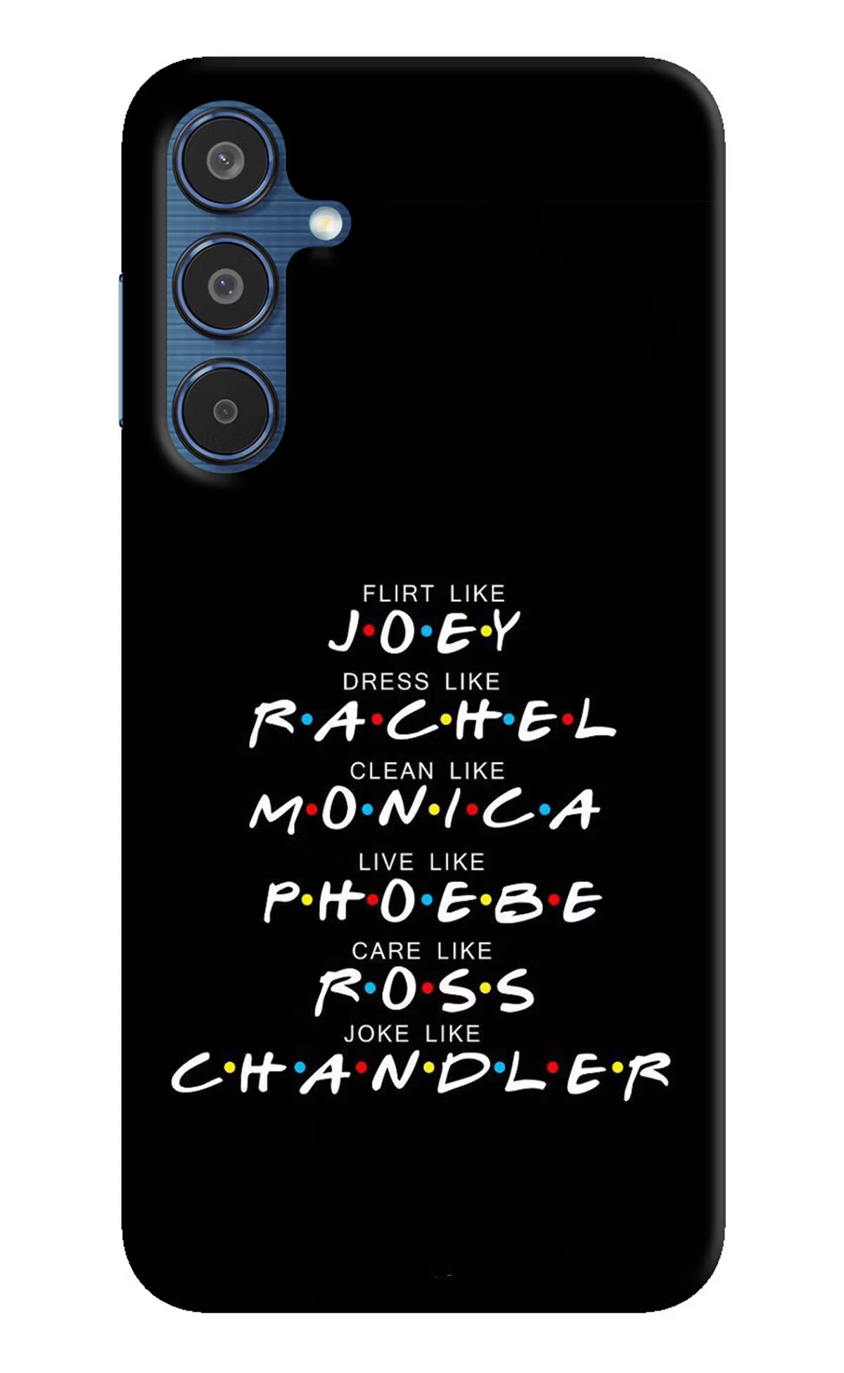 FRIENDS Character Samsung M35 5G Hard Case Back Cover by Casekaro