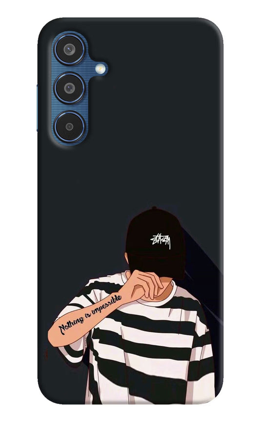 Aesthetic Boy Samsung M35 5G Hard Case Back Cover by Casekaro