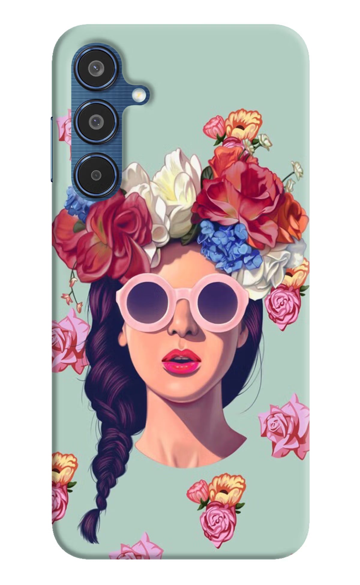 Pretty Girl Samsung M35 5G Hard Case Back Cover by Casekaro