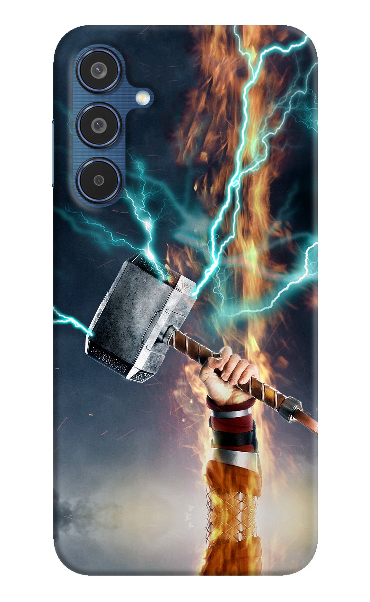 Thor Hammer Mjolnir Samsung M35 5G Back Cover