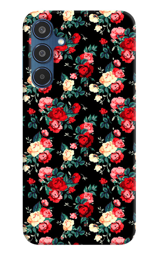 Rose Pattern Samsung M35 5G Hard Case Back Cover by Casekaro