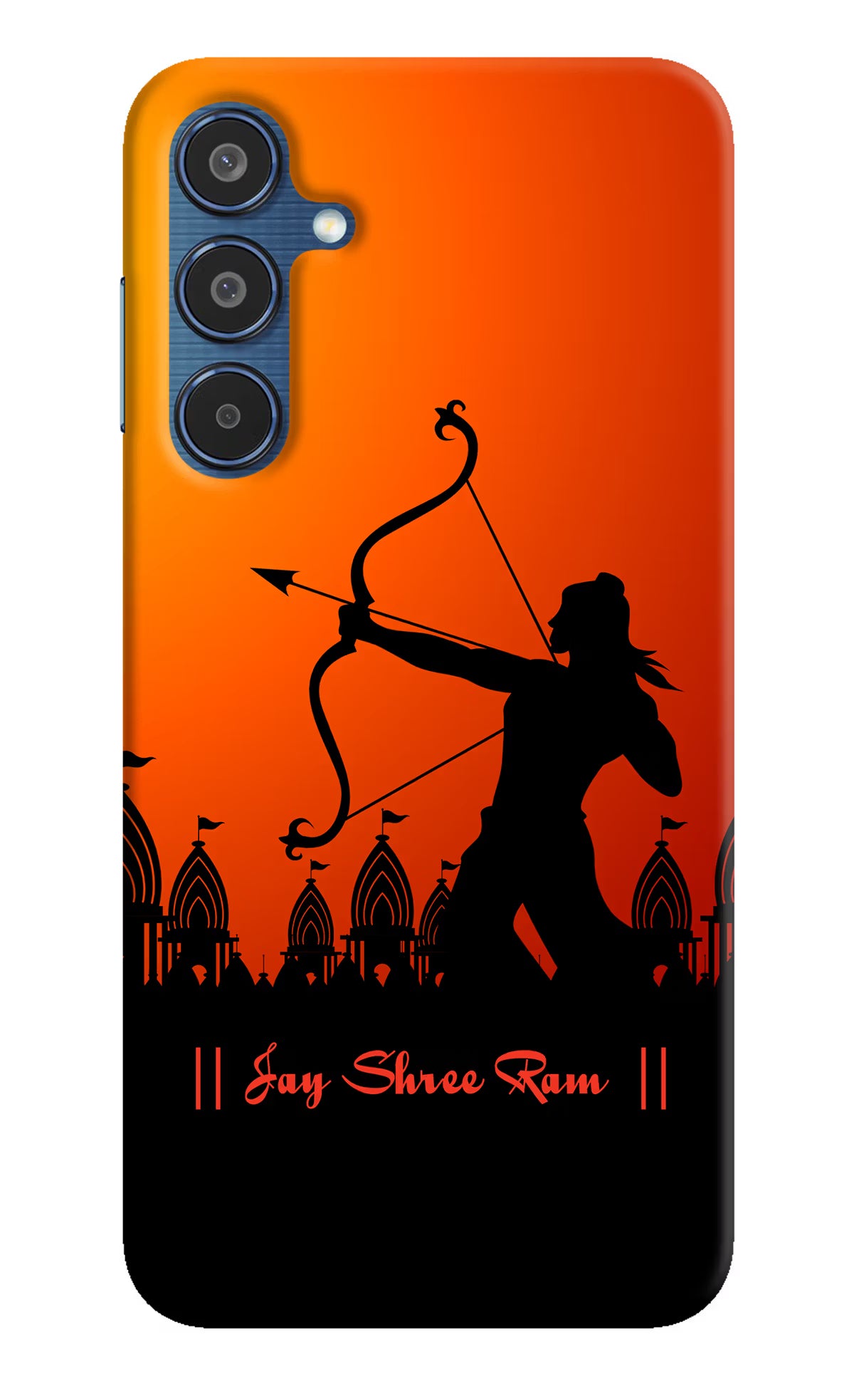 Lord Ram - 4 Samsung M35 5G Hard Case Back Cover by Casekaro