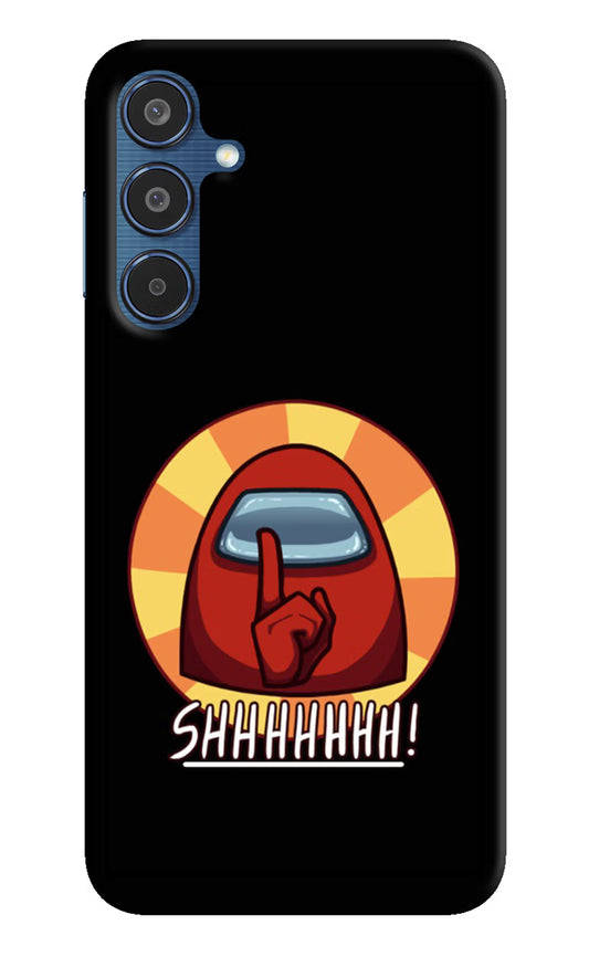 Among Us Shhh! Samsung M35 5G Hard Case Back Cover by Casekaro