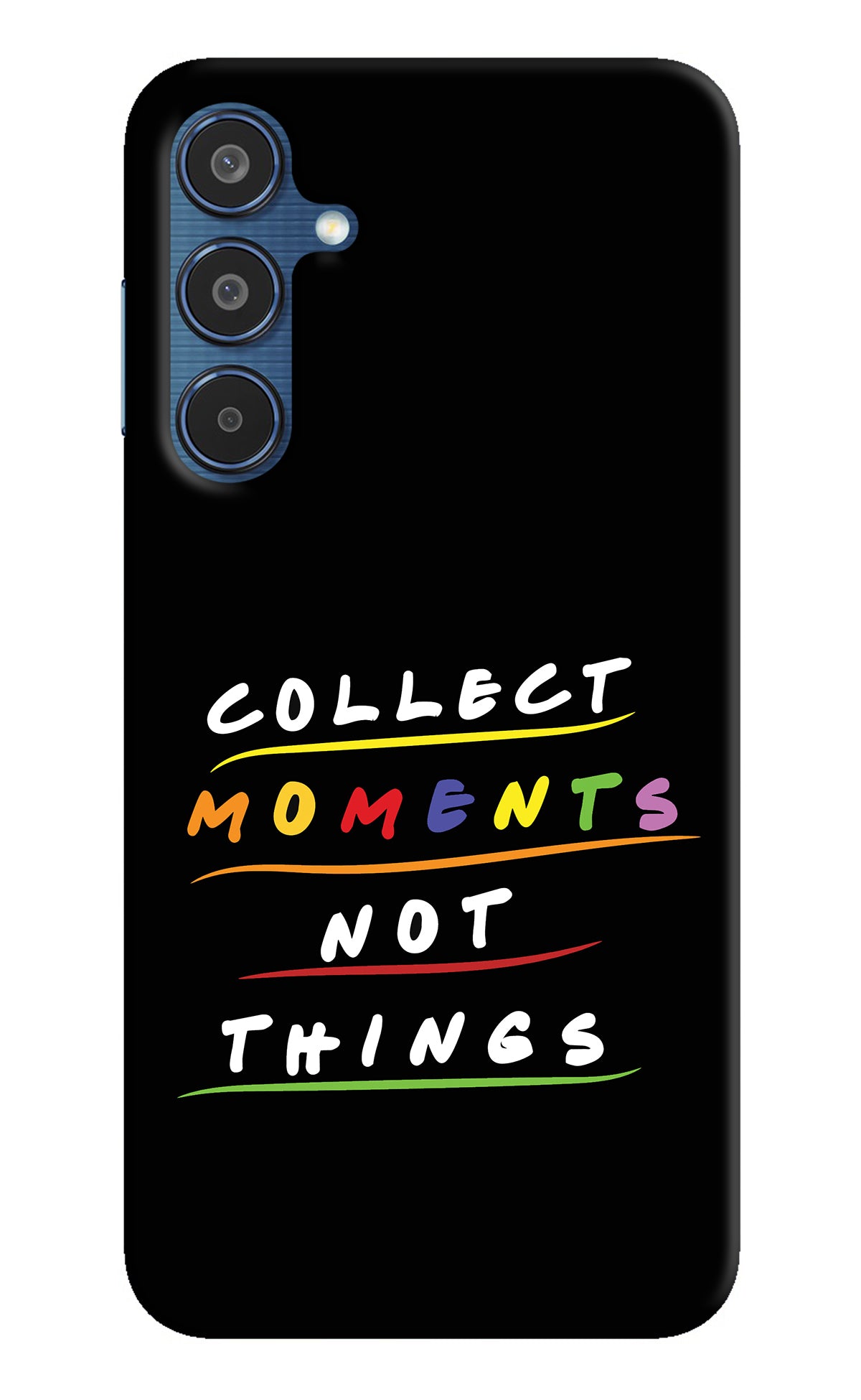 Collect Moments Not Things Samsung M35 5G Back Cover