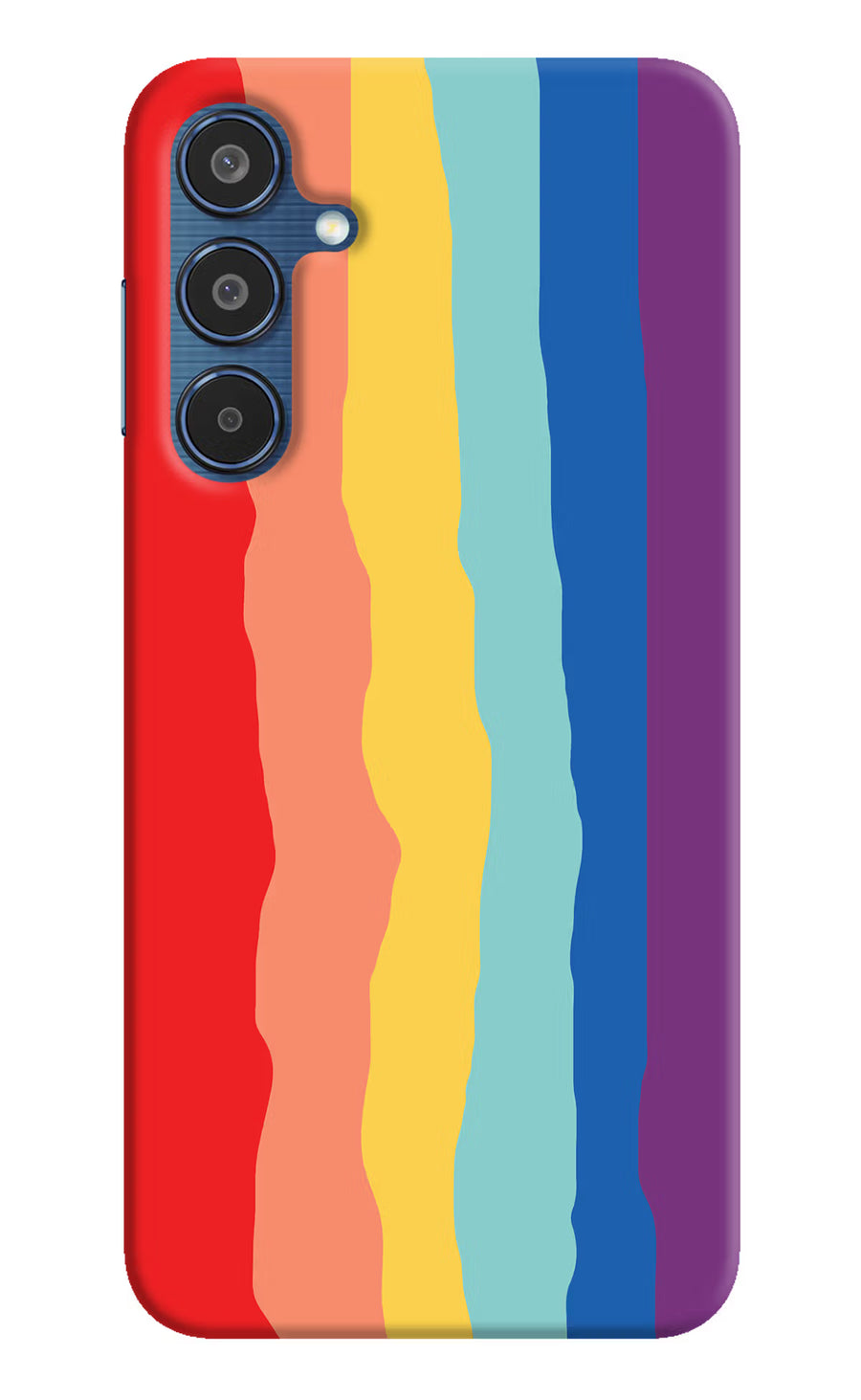 Rainbow Samsung M35 5G Back Cover, Hard case