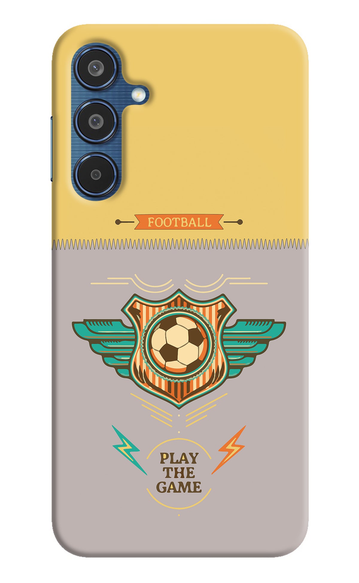 Football Samsung M35 5G Back Cover