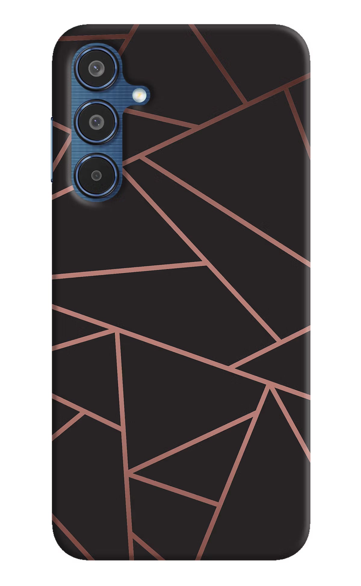 Geometric Pattern Samsung M35 5G Hard Case Back Cover by Casekaro