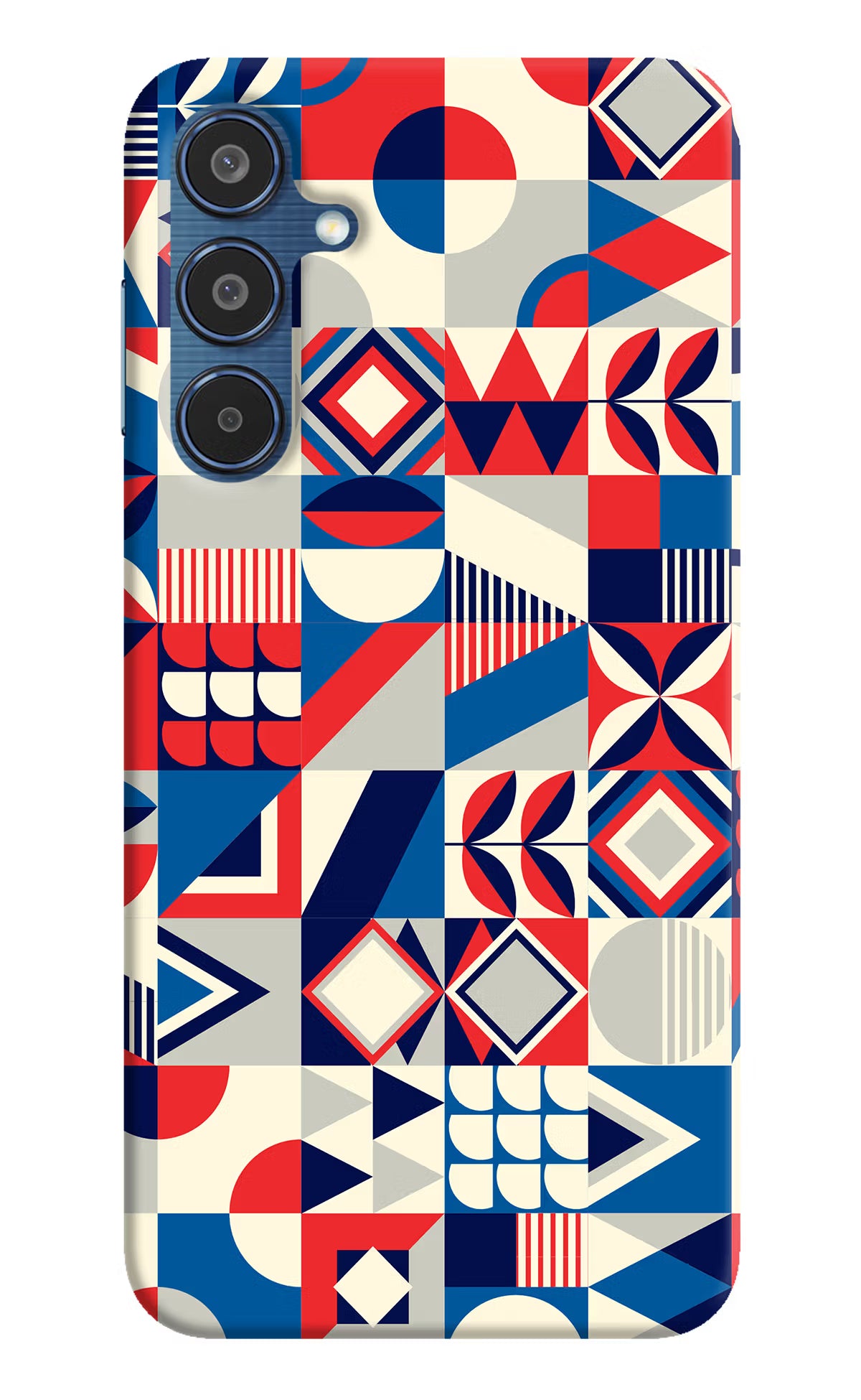 Colorful Pattern Samsung M35 5G Hard Case Back Cover by Casekaro