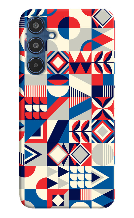 Colorful Pattern Samsung M35 5G Hard Case Back Cover by Casekaro