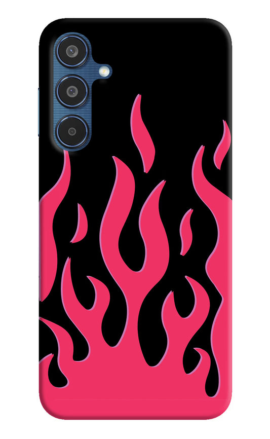 Fire Flames Samsung M35 5G Hard Case Back Cover by Casekaro
