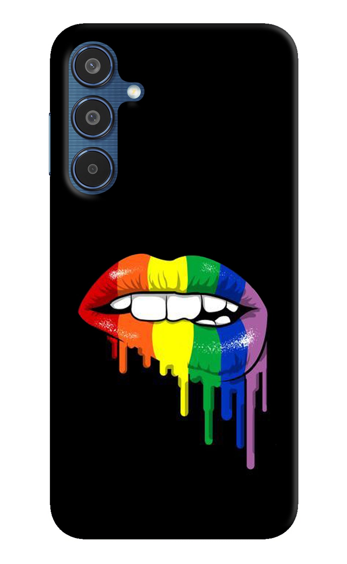 Lips Biting Samsung M35 5G Back Cover