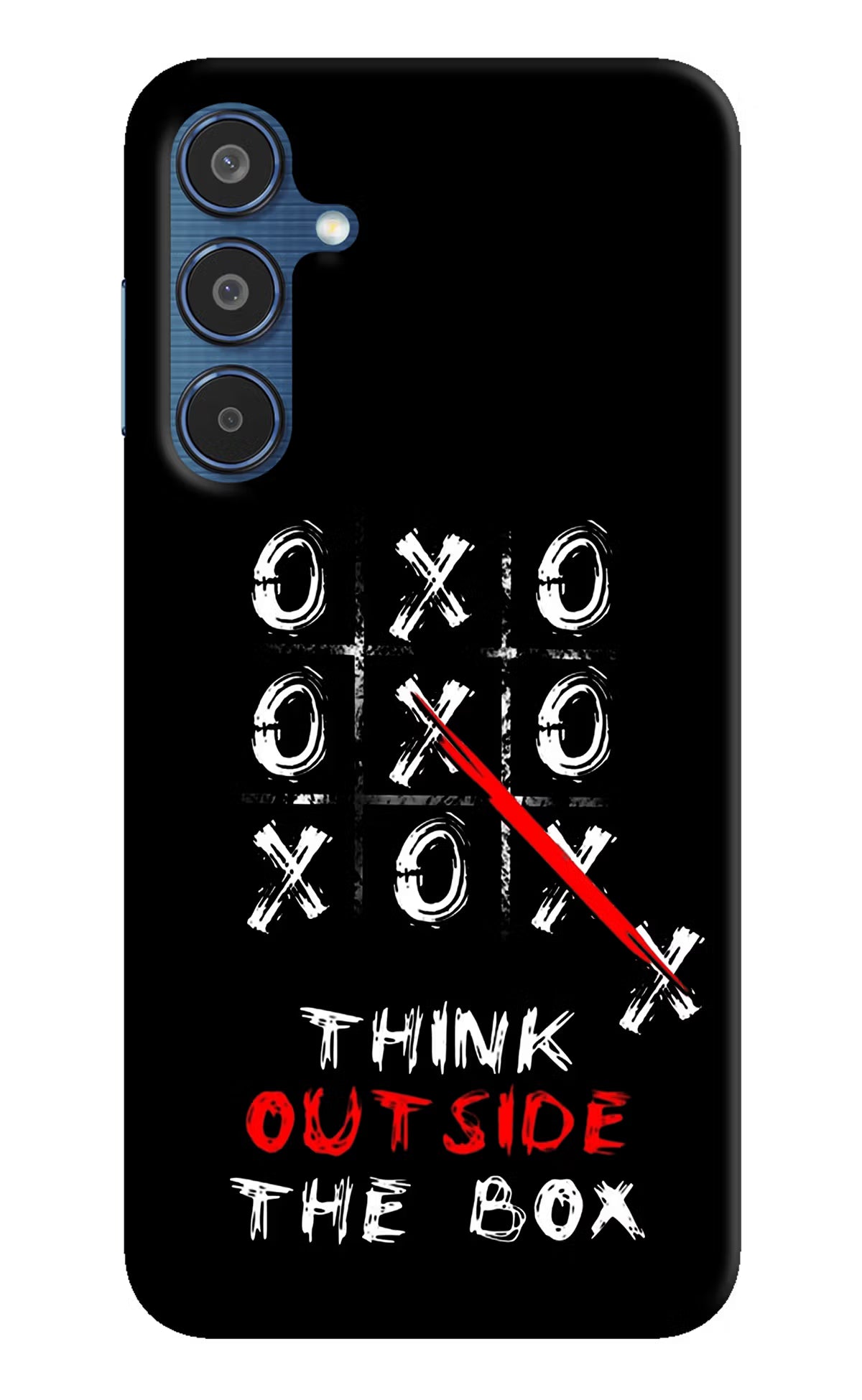 Think out of the BOX Samsung M35 5G Hard Case Back Cover by Casekaro