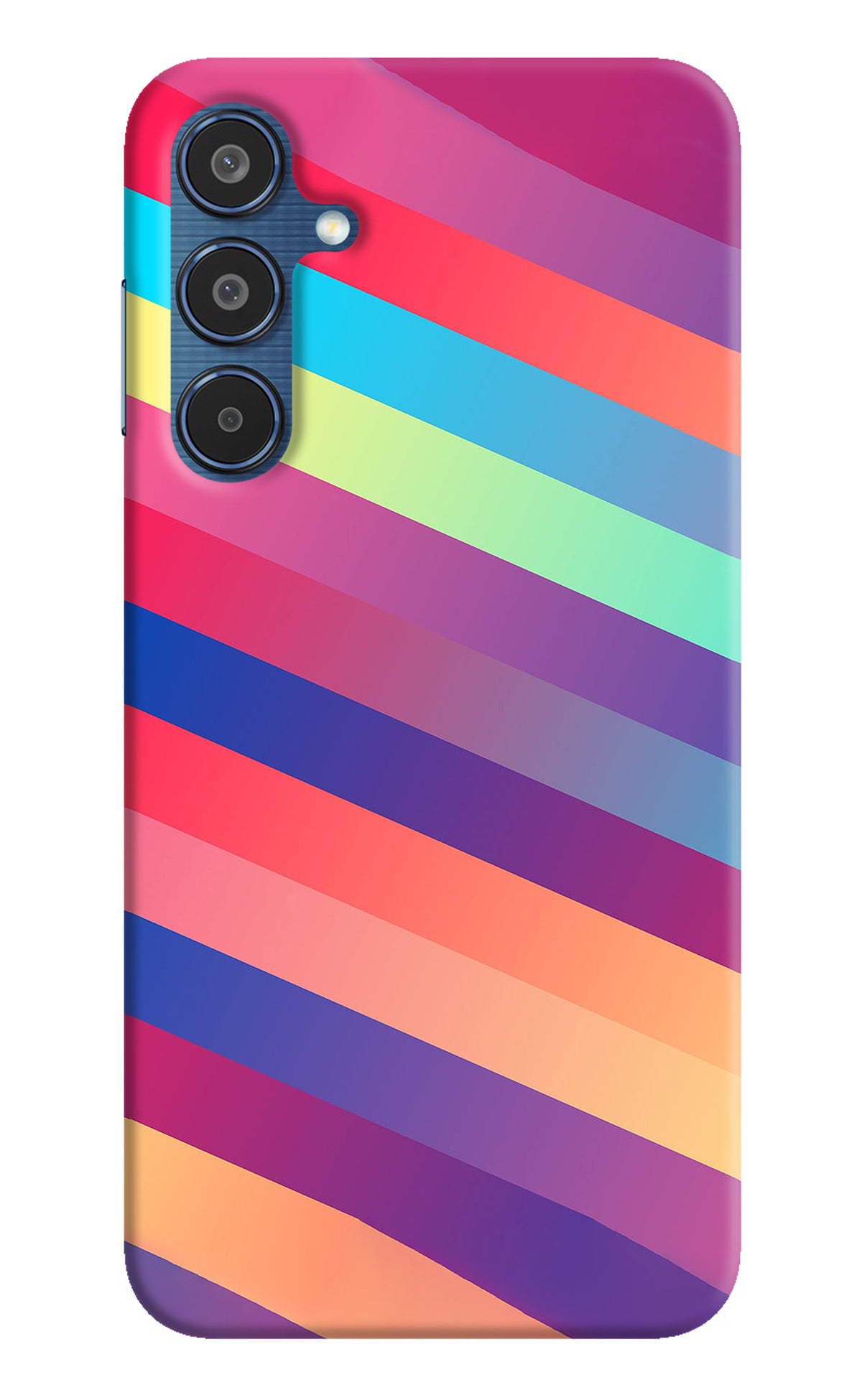 Stripes color Samsung M35 5G Back Cover