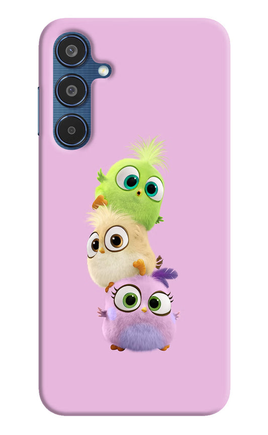 Cute Little Birds Samsung M35 5G Hard Case Back Cover by Casekaro