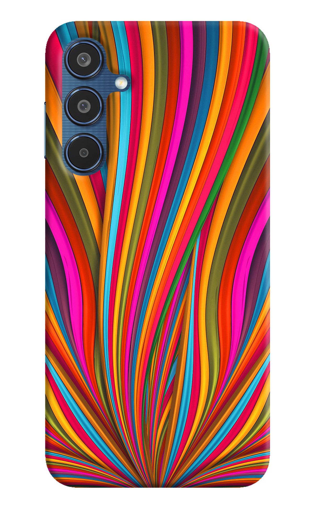 Trippy Wavy Samsung M35 5G Back Cover